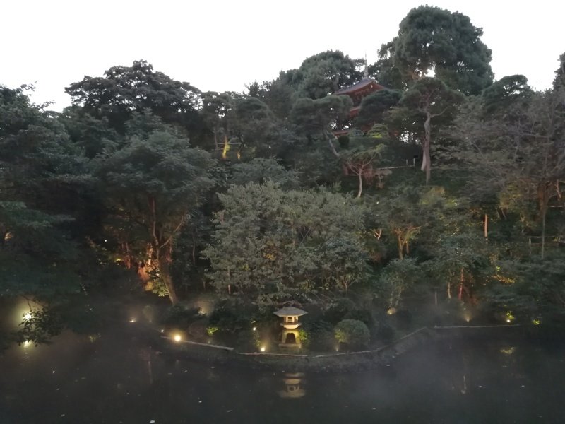 ホテル椿山荘東京の庭園